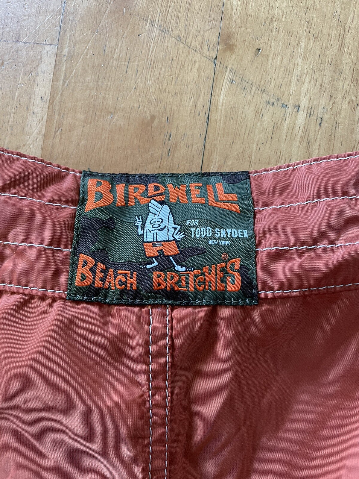 Birdwell Beach Britches For Todd Snyder Orange Surf S… Gem