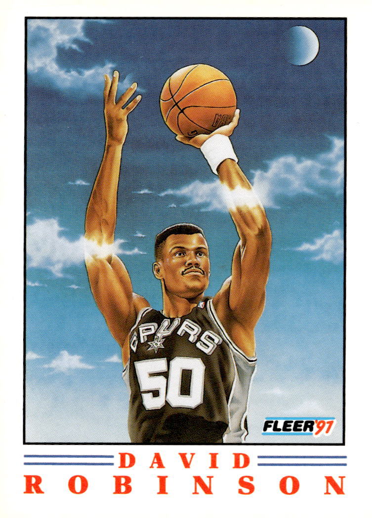 1991-92 Fleer #1 David Robinson Pro-Visions