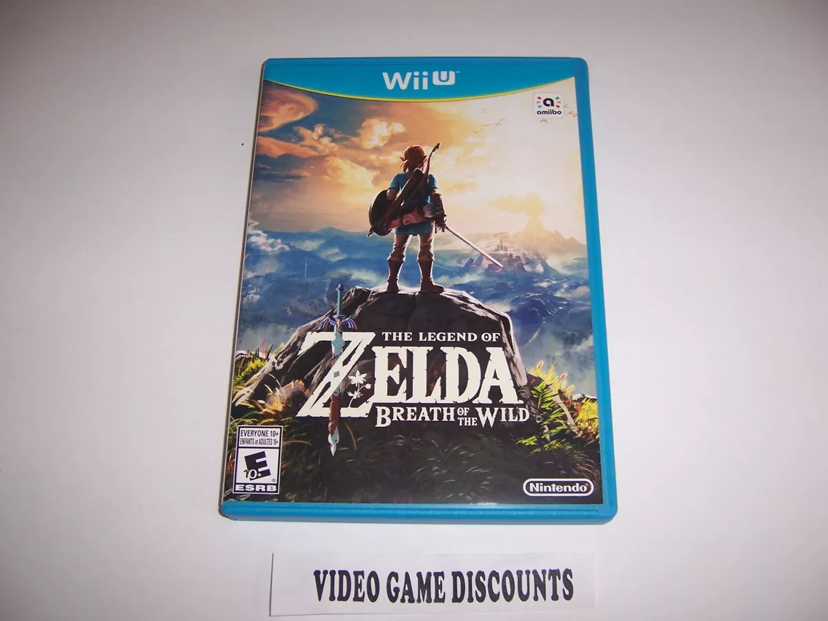 Legend of zelda breath hotsell of the wild ebay