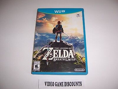 The Legend Of Zelda Breath Of The Wild Wii U New Sealed for Sale in  Turlock, CA - OfferUp