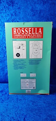 FIBA BAMBOLA ROSSELLA BAMBOLA VINTAGE DOLL MADE IN