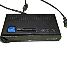 Digital Stream DTX9950 Analog Pass Through DTV Converter Box NO REMOTE