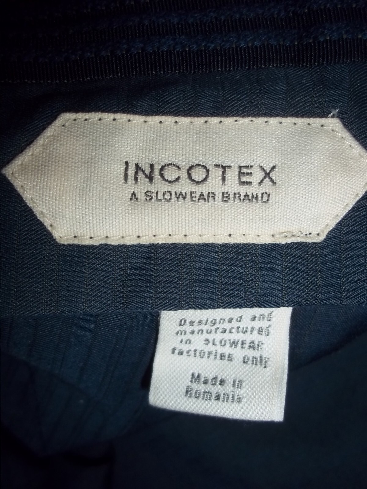 Incotex Solid Gray Flat Front Wool Dress Pants, S… - image 6