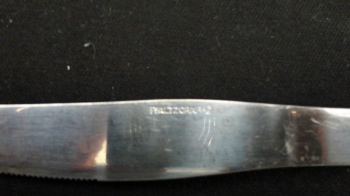 6 Pfaltzgraff Blue Village Stainless Steel Flatware DINNER KNIFE Replacements - Picture 2 of 5