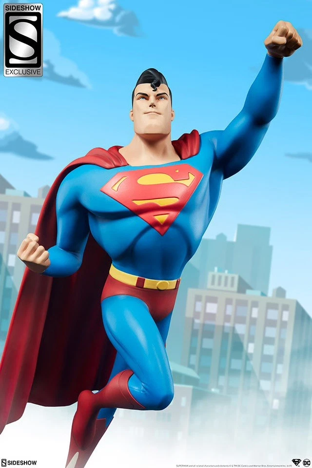 NUEVO SELLADO Sideshow Collectibles SUPERMAN La Serie Animada Estatua EXCLUSIVA Foto 4 de 4