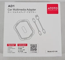 Wireless CarPlay Adapter for Apple, HDMI Plug & Play Low Latency Converts Wired