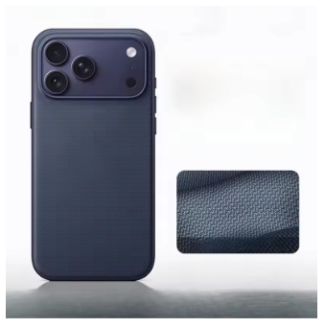 iPhoneアクセサリー iPhone 17 Pro TechWoven Case BLUE iPhone 17 Pro Max TechWoven Case with MagSafe - Blue - Apple