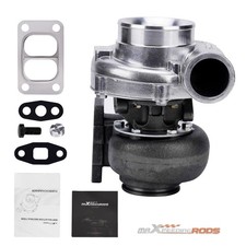 Universal Turbo cargador kit 0.70 A/R T3 V Band Flange Oil Cooled 500BHP T70