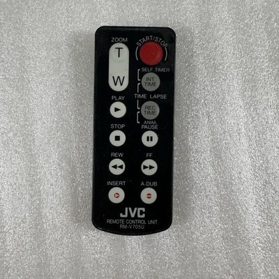 JVC Remote Control Unit RM-V705U Genuine OEM Camcorder GR-AXM710U Wireless Z7