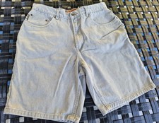 Vintage Mens Shorts Maneuvers Size 34 Light Sage Green 9