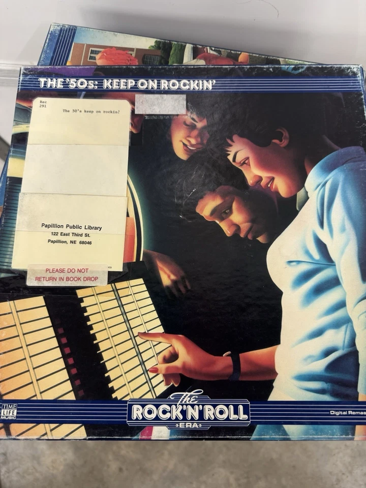 Time Life Rock’n Roll Era Vinyl Lot 7 Box Sets 40s–60s 14 LPs - Image 4 of 4