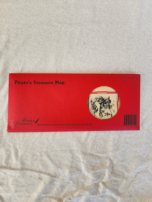 Reproduction Pirate's Treasure Map