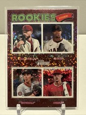 2026 Topps Heritage - Quad Rookies Kyle Backhus, Joel Peguero, Andrew Alvarez