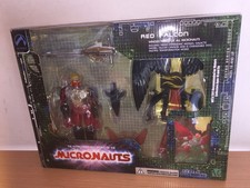 Palisades Micronauti Micronauts RED FALCON ROSSO MIB, 2003