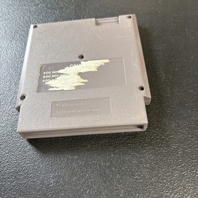 Nintendo NES Video Game Cartridge Mach Rider Not Tested Now Worked Last Used