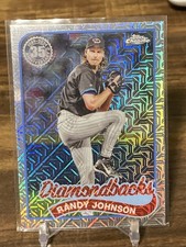 Randy Johnson 2024 Topps Chrome Baseball 35th Anniversary 1989 Mojo Refractor