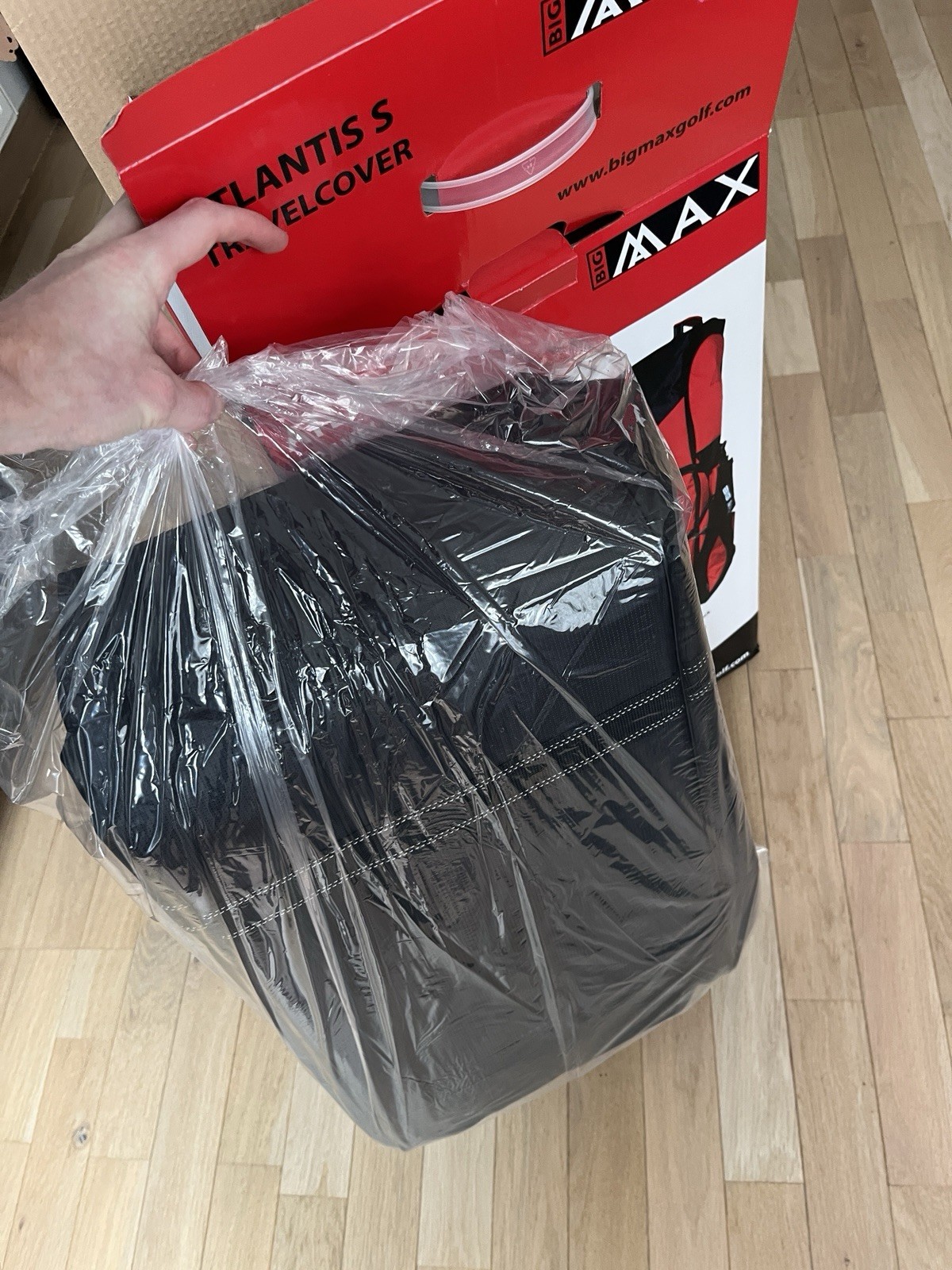 Housse de voyage sac de golf à roulettes renforcée avec mousse antichoc