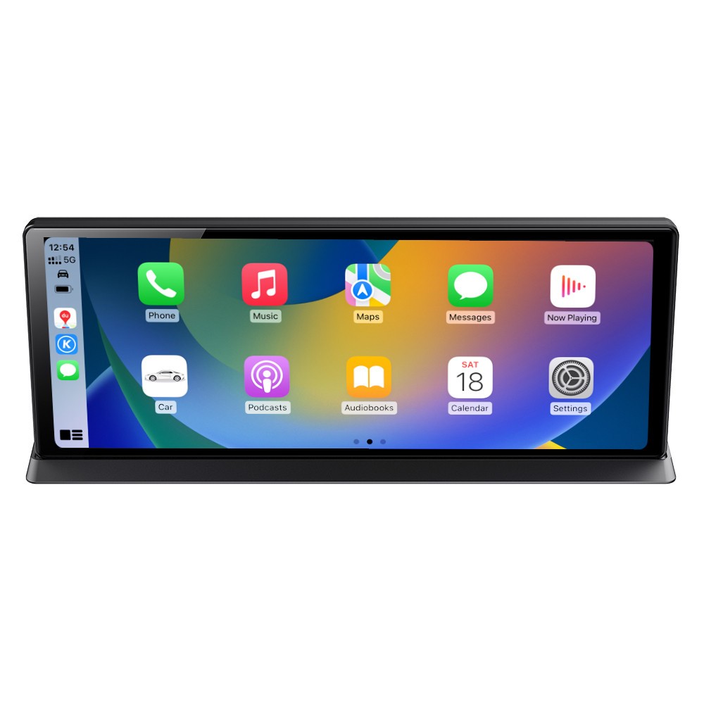 5K 11.3in Wireless CarPlay Android Auto Dash Cam Front Rear Parking Monitoring