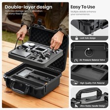 Hard Dual Layer Case For DJI Osmo Action 6 Accessories Waterproof Travel Carry