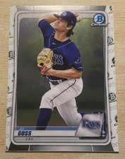 2020 Bowman Chrome Draft #BD-40 JJ Goss