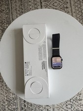 Apple Watch Series 9 45mm GPS, Silver Aluminium Case with Black Strap