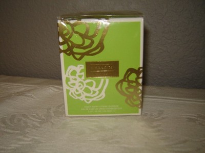 NEW IN SEALED BOX Coach Poppy Citrine Blossom EDP Perfume Spray 1.0 oz./30 ml