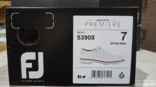 NIB FootJoy DryJoys Premiere Series Men's Golf Shoes 53908 Size 7 EXTRA WIDE