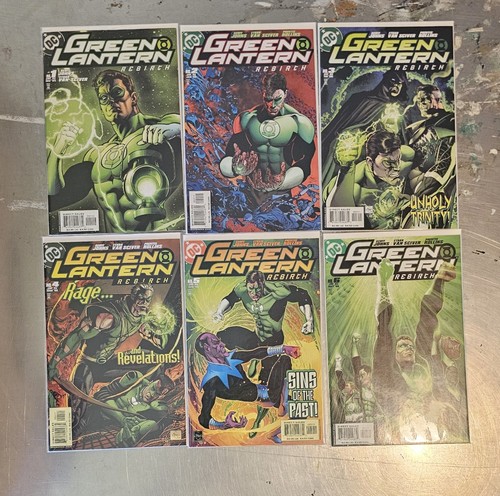 Green Lantern: Rebirth FULL MINI-SERIES 1-6 Geoff Johns DC Comics