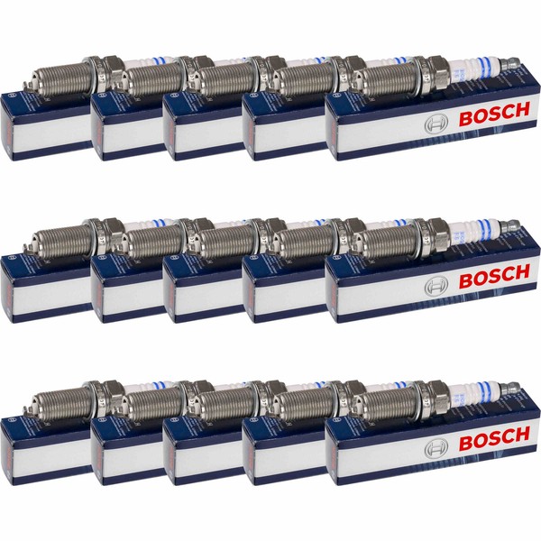 15X Bosch ZüNdkerze FüR Nissan Note E11 NE11 1.4 Almera Tino V10 1.8 N16 1.5-image