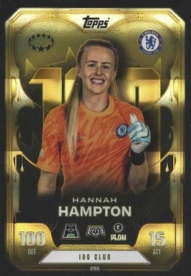 Match Attax Champions League EXTRA  2025/2026  286 100 Club Hannah Hampton