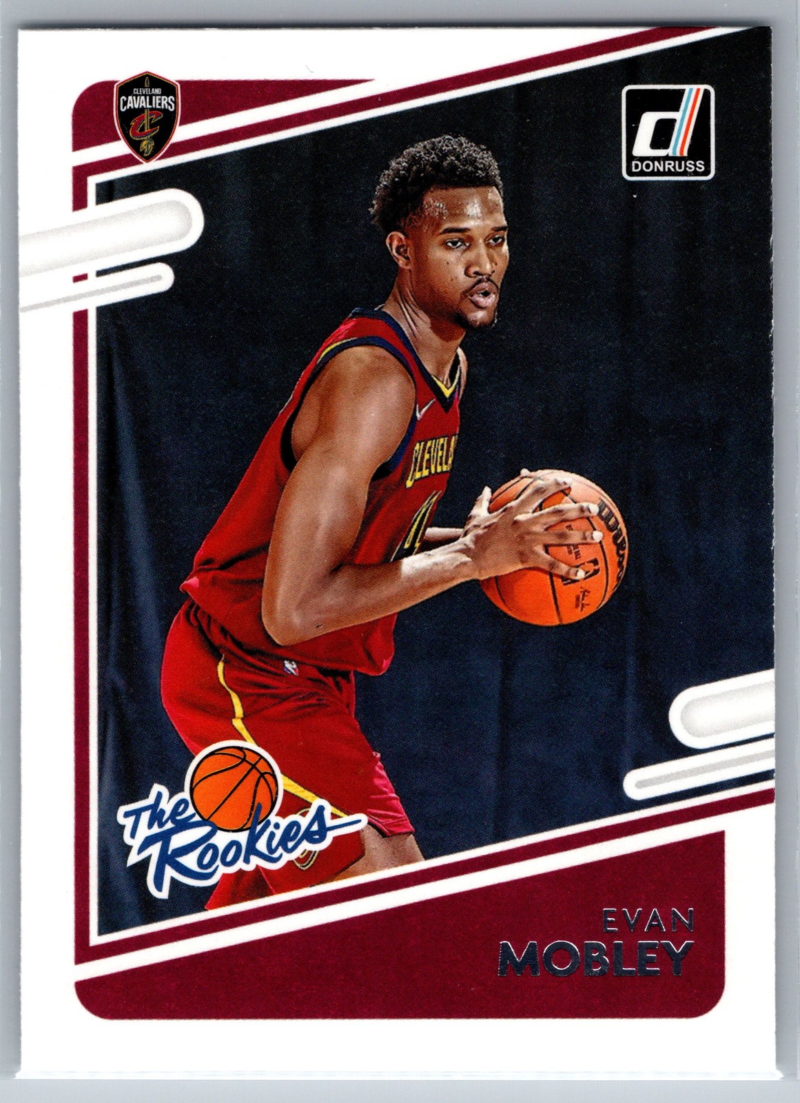 2021 Donruss Evan Mobley The Rookies #3 Cleveland Cavaliers