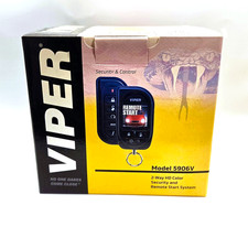 Dei 5906v Viper 2 Way Color Screen Remote Alarm Remote Start System New