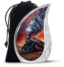 Sunset Urn - Tear Drop Urns For Ashes - Cremation Urns For Men