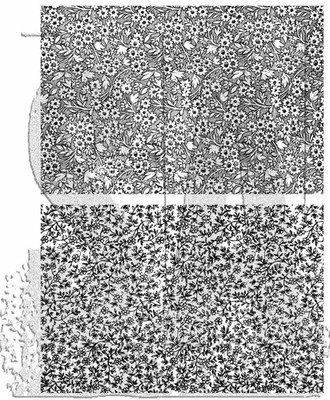 Tim Holtz Cling Stamps 7''X8.5''-Tiny Prints
