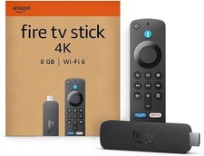 Fire TV Stick 4K, Supports Wi-Fi 6, Dolby Vision/Atmos, HDR10+