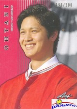 SHOHEI OHTANI 2018 Leaf Premier Rookie #PR2 RED PARALLEL RC #/200 MINT Angels