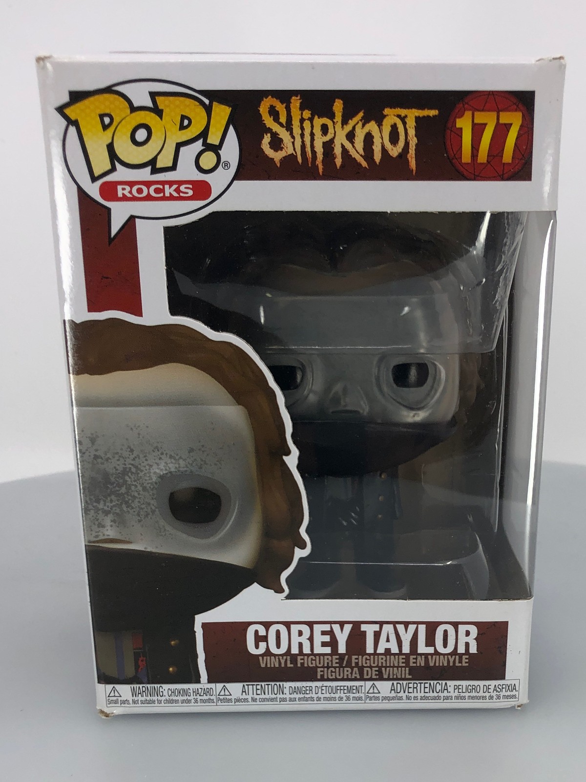 En Oferta Funko Pop! Figura Vinilo Rocks Slipknot Corey Taylor #177 Caja Dañada Ver Fotos