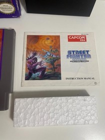 Street Fighter 2010 The Final Fight Nintendo NES CIB Complete Authentic Good