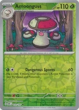 AMOONGUSS 010/197 OBSIDIAN FLAMES POKEMON (REVERSE HOLO, NM)