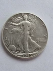 1945 Walking Liberty Half Dollar Coin 90% Silver