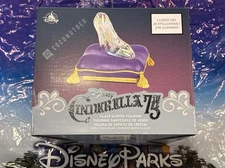 2025 Disney Parks Cinderella 75th Anniversary Glass Slipper Figurine New 💥