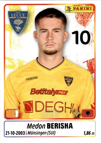 PANINI CALCIATORI 2025-2026 FIGURINE A SCELTA #206-#410  PRENDI 4 + 10 GRATIS - Photo 92/206