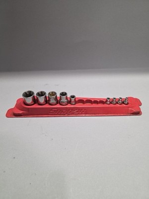 SNAP-ON 13PC COMBINATION DRIVE TORX SHALLOW SOCKET SET E4-E24 213AFLEY