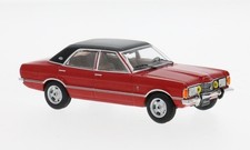 Ford Taunus MK1 GLX 1973 red roof black diecast model car CLC593 IXO 1:43
