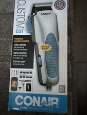 NIB Conair Custom Cut Home Haircutting Kit 18 Piece Clipper Kit /Barber Scissors