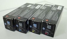 Set of 4 HP LaserJet 215A Black Cyan Yellow Magenta Toner W2310A