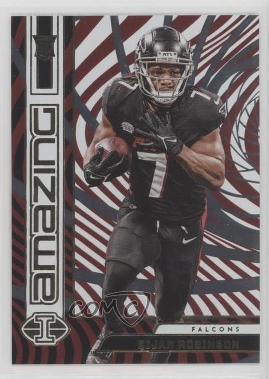 2023 Panini Illusions Amazing Bijan Robinson #17 Rookie RC