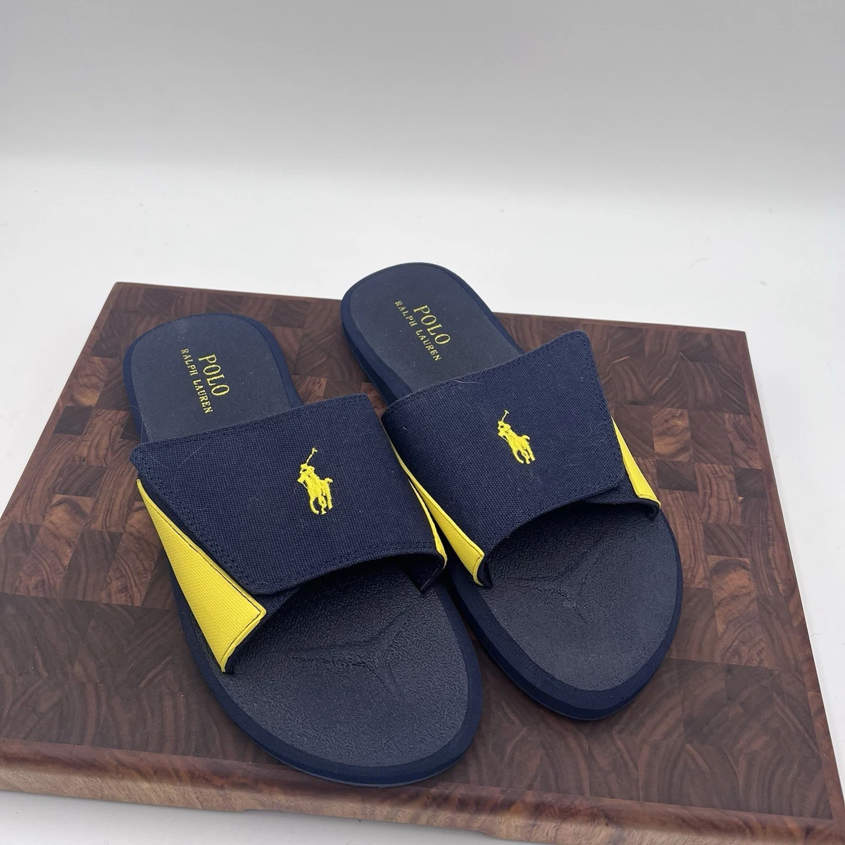 Polo Ralph Lauren Solid Slide Sandals for Men for sale | eBay display picture 3