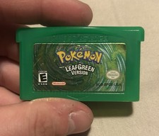 Pokémon LeafGreen Cartridge • Game Boy Advance (2004) 100% Authentic & Tested