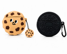 Cute Cookies Silicone AirPods Case Cover for AirPods 1/2/3 Pro
